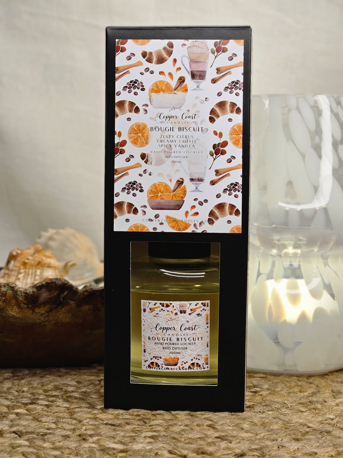 Bougie Biscuit Reed Diffuser